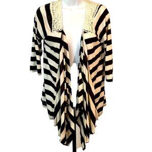Robin K. Vintage Lace Cardigan NWT size L.